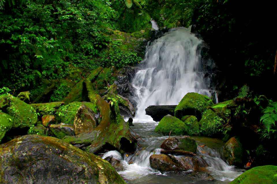 Malisbog Waterfalls - one of several waterfalls in Brgy Patag
